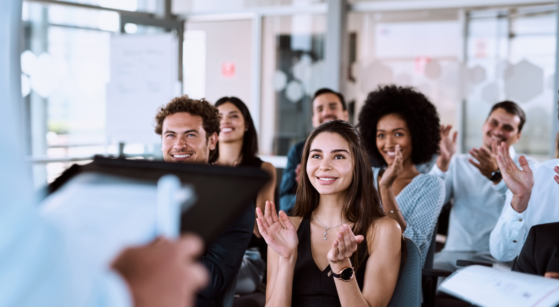 People connecting team