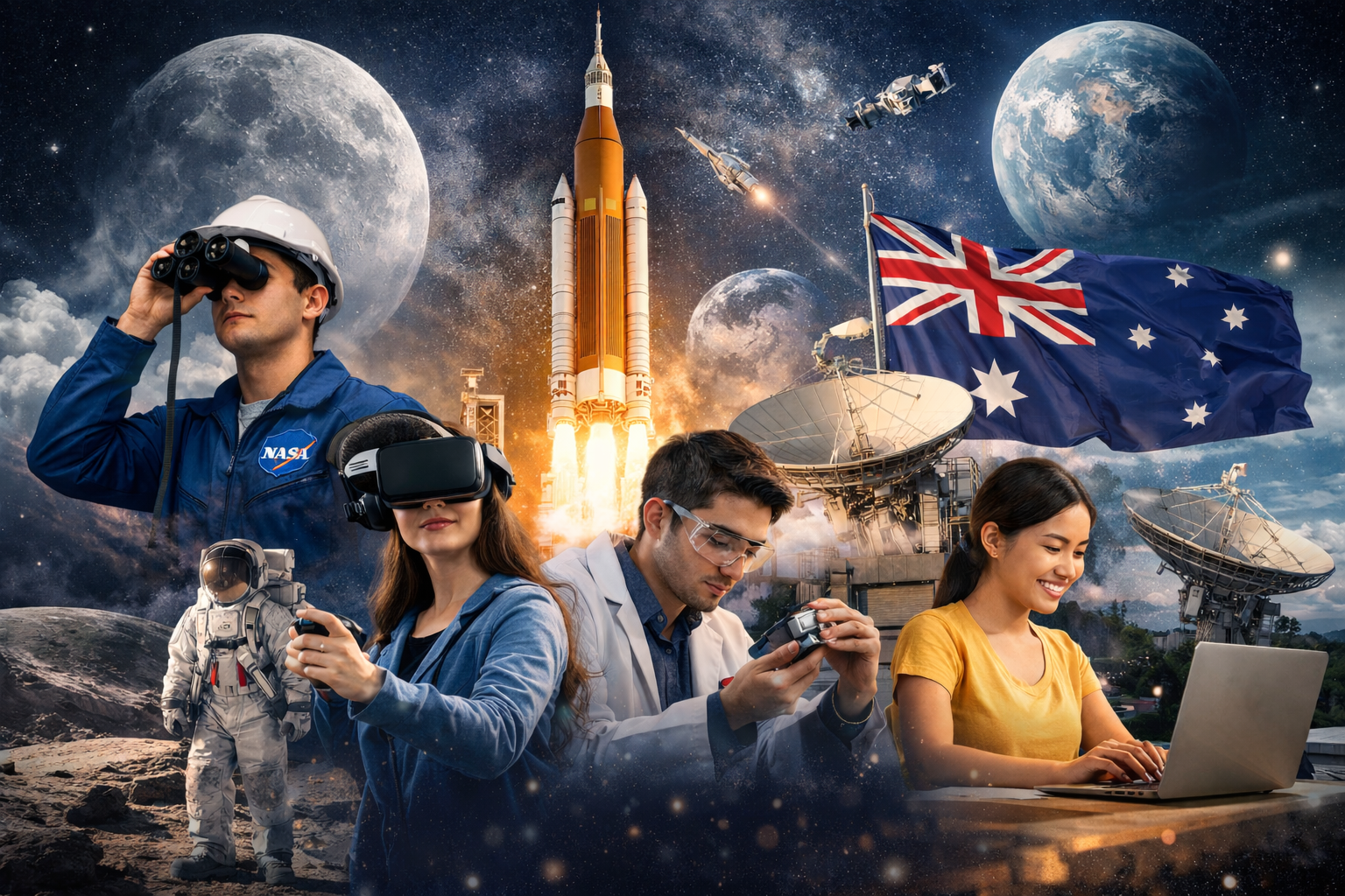 NASA Moon Mission Opens New Career Opportunities as Australia Plays a Key Role thumbnail