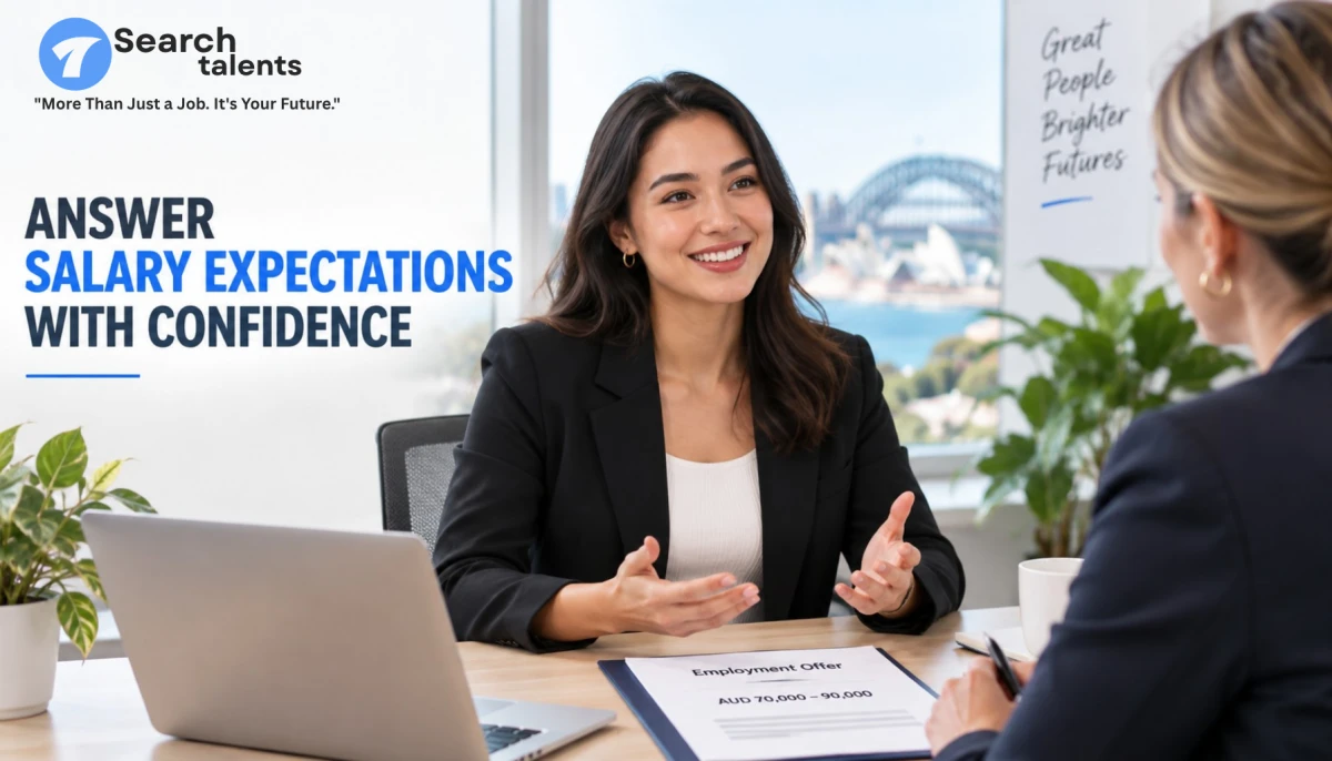 How to Answer Salary Expectations in a Job Interview in Australia - blog image