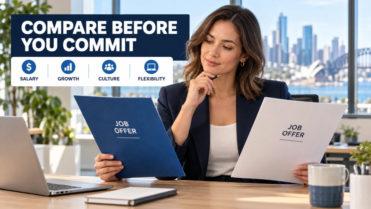 How to Compare Two Job Offers and Choose the Right Opportunity - blog image