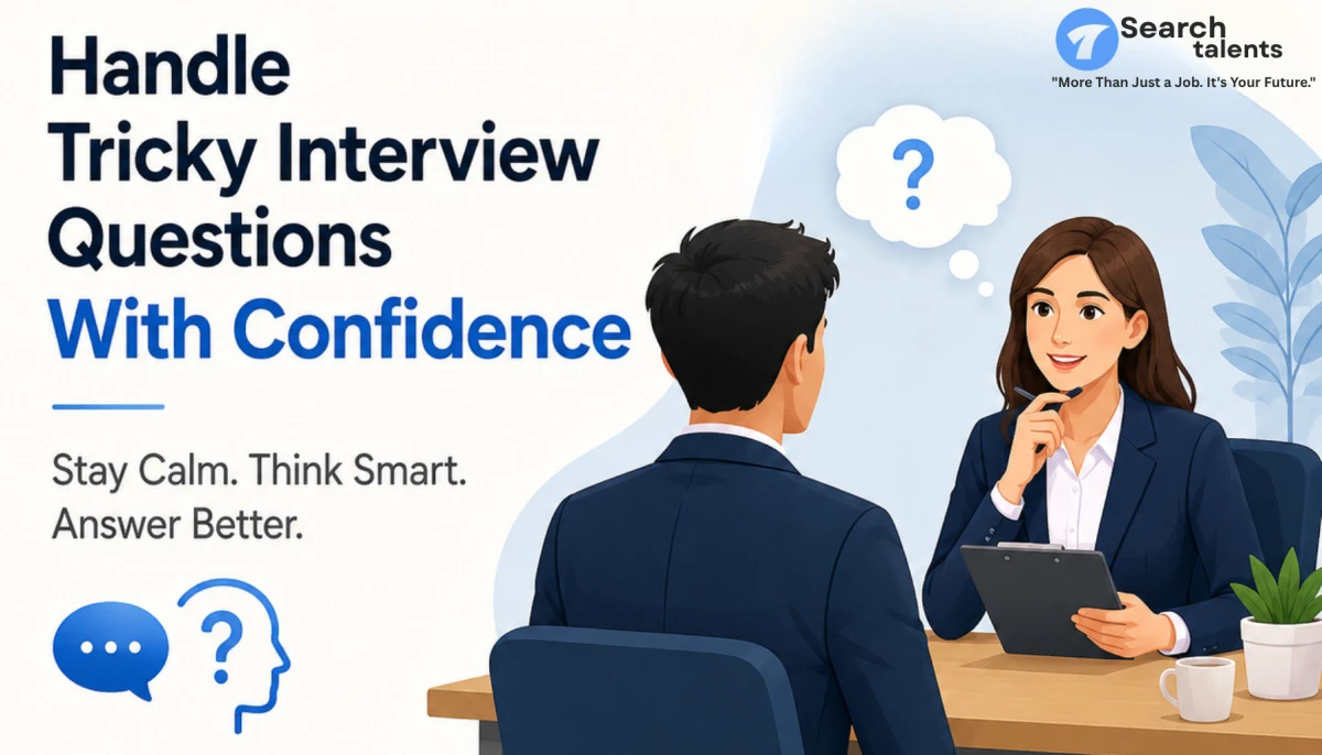 Staying Calm When Interviewers Ask Difficult Questions - blog image