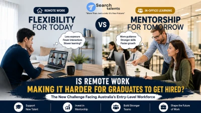 Is Remote Work Making It Harder for Graduates to Get Hired? The New Challenge Facing Australia’s Entry-Level Workforce thumbnail