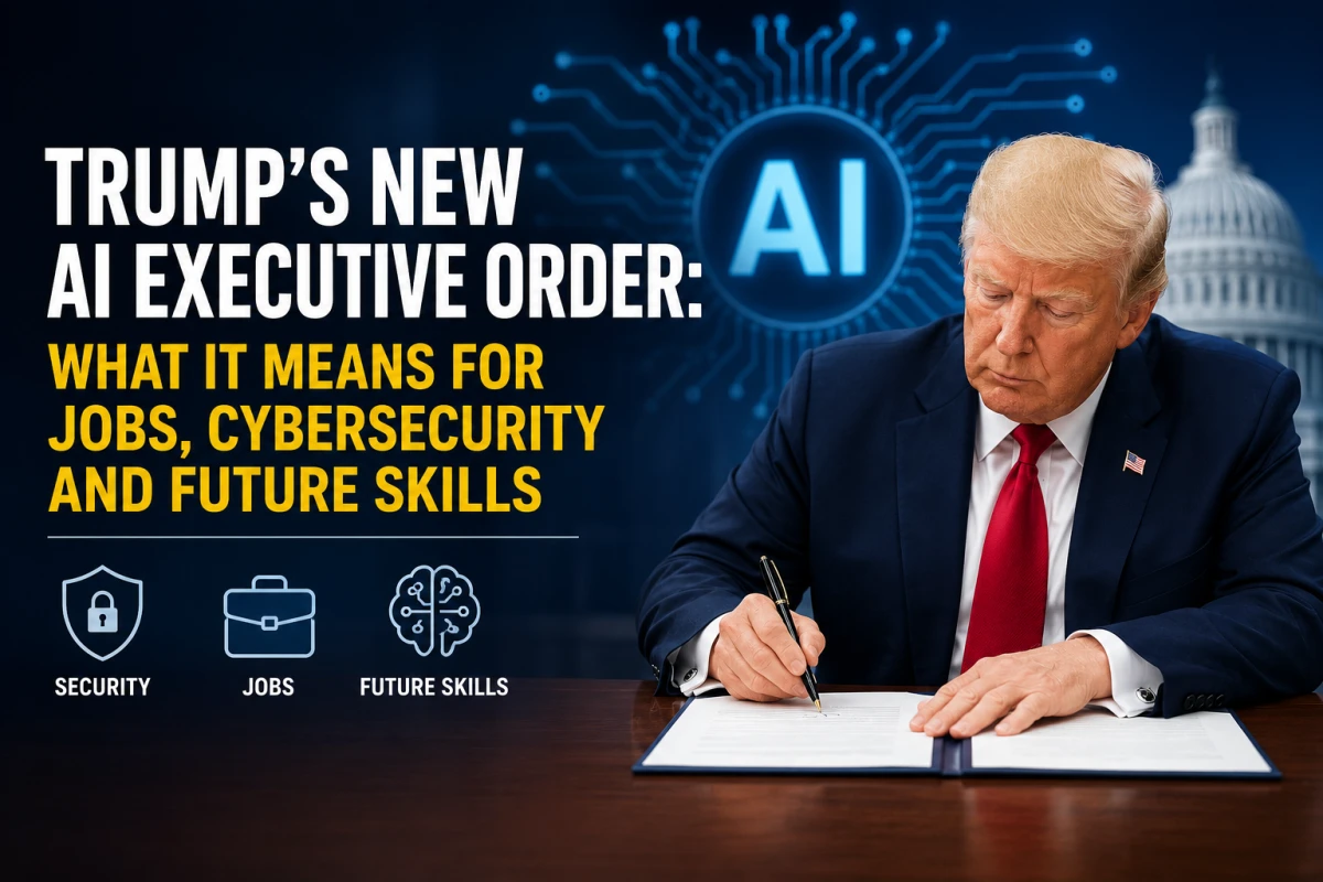 Trump’s New AI Executive Order: What It Means for Jobs, Cybersecurity and Future Skills - blog image